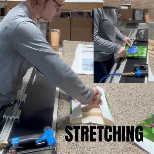 ✨ Behind the Scenes: From Canvas to Masterpiece ✨ Take a peek into...