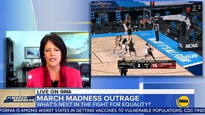 115K views · 1.4K reactions | Many were outraged to see the differences between the men's and women's NCAA March Madness tournaments...from the weight rooms to the covid testing protocols. Christine Brennan joins us live to discuss. | Robin Roberts | Facebook
