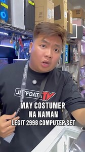 1.2M views · 10K reactions | MAY COSTUMER NA NAMAN!! LEGIT 2998 COMPUTER SET & LAPTOP #MalupitonOfficial #jeffdata #gtrack #GoodMafia #pctalk | jeffdata TV | Facebook
