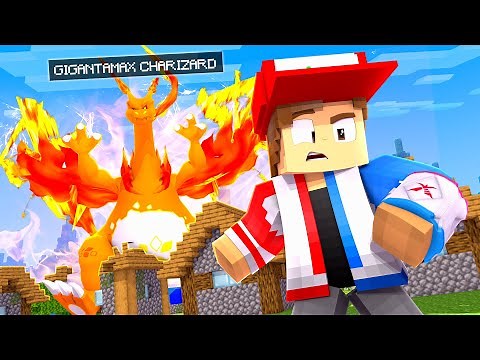 Catching GIGANTAMAX Charizard in Minecraft Pixelmon!
