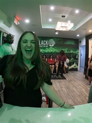 She came curious, left amazed. 💫 Thank you for sharing your BLACKOUT experience, where taste, sound, and emotion. https___dineblackout.com #BlackOut #VegasNightlife #Restaurant #VegasRestaurant #LasVegas