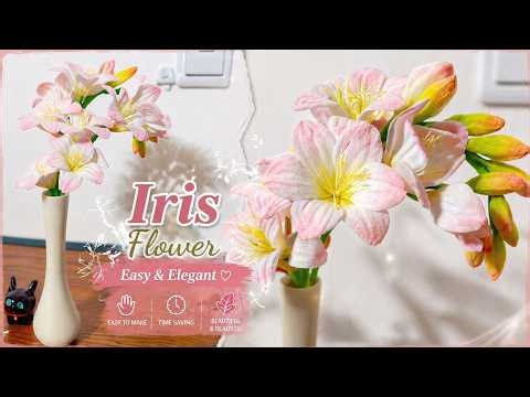 You Won’t Believe This Pipe Cleaner Iris! 😍
