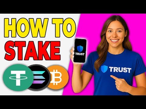 How To Stake Crypto on Trust Wallet Earn Passive Income 2025