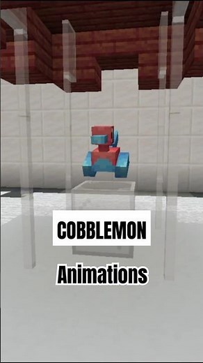 Porygon 2 Animations:Cobblemon Minecraft Pokemon #cobblemon #pokemon #minecraft #animation #pixelart