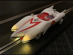 Speed Racer MACH5 1/32nd Scale Slot Car on My Track