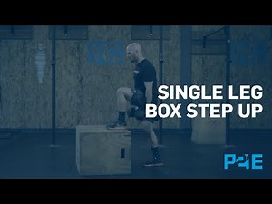 P21E: Single Leg Box Step Up