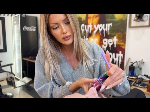 ASMR Haircut & Beard Combo ✂️ Real Barber Sounds | Victoria