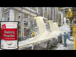 How BAKING POWDER is Made in Factory