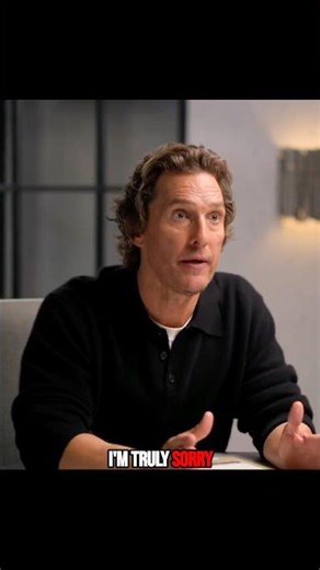 The MISTAKE People Make After They Say "I'm Sorry" | Matthew McConaughey #forgiveness #sorry #fyp