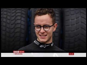 Anthoine Hubert passes away (1996 - 2019) (France) - BBC News - 1st September 2019