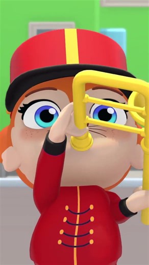 I Am the Music Man 🎺🥁 #Shorts #MusicMan #KidsSong #NurseryRhymes #PopPatrol #SingAlong