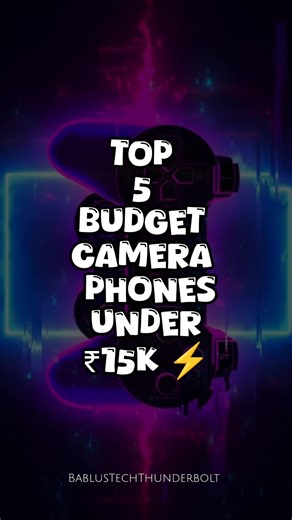Best Budget Camera Phones You Can Buy! 📱📸 #tech #camera #shorts #top5