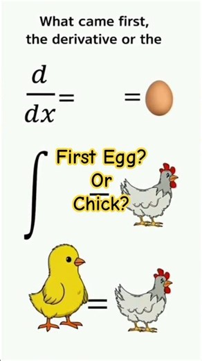 "First Differentiation or Integretion ? 😊😁 ! " #shorts