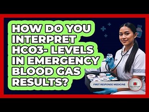 How Do You Interpret HCO3- Levels In Emergency Blood Gas Results? - First Response Medicine