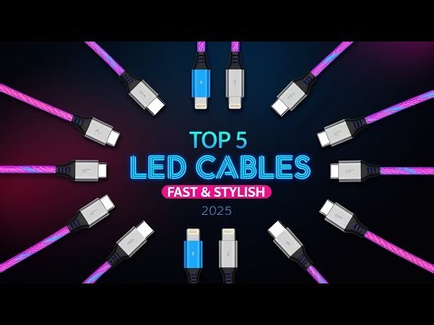 Top 5 Best LED Charging Cables in 2025 – Fast & Stylish USB Cables