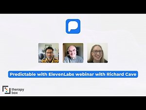 Predictable with ElevenLabs webinar with Richard Cave