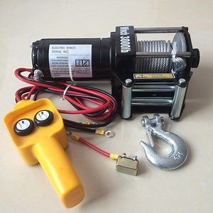 [Hot Item] 4500lbs 12000lbs Car Vehicle Recovery AC Heavy Duty Electric Winch for Sale