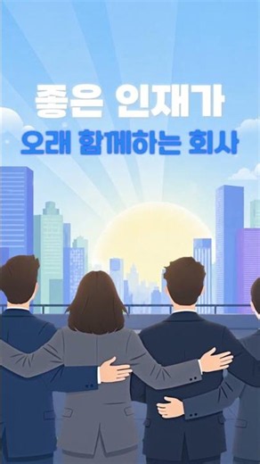 직원이 오래 다니는 기업의 공통점은? 가족친화인증!
