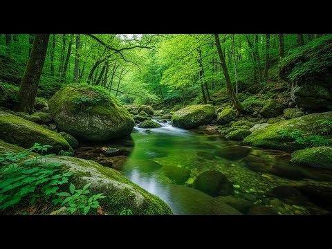ASMR Mountain and Forest Water – Healing Sounds of Nature