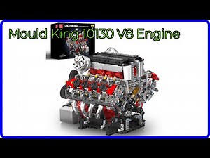 REVIEW (2026): Mould King 10130 V8 Engine. ESSENTIAL details.