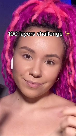 100 layer challenge don’t miss it 😏.. #reels #makeup #makeuptransformation #beauty #skincareroutine #makeuptutorial #fyp | Viral film