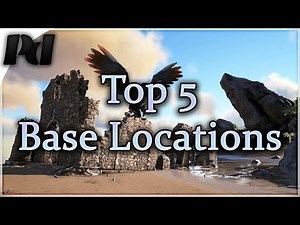Valguero Top 5 Base Locations! Ark: Survival Evolved