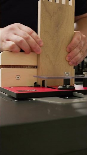 Can you make a Box Joint Jig smoother than this? #woodworking #diy #construction