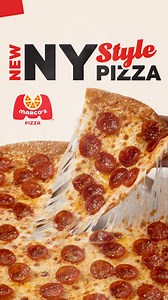 Get BIG New York slices with our NEW XL New York style pizza for just $11.99 at Marco's! 🙌 Use code: NEWYORK. Valid only on the XL New York Style Pizza for a limited time at participating stores. Delivery minimum & fee may apply. Other restrictions may apply - see store for details. ©/® 2025 MP Marks, LLC. All Rights Reserved. | Marco's Pizza