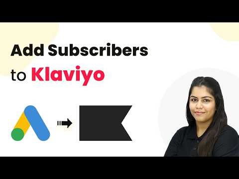 How to Automatically Add Subscribers to Klaviyo