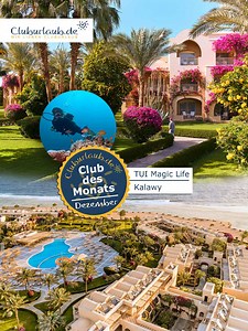 𝗖𝗟𝗨𝗕 𝗗𝗘𝗦 𝗠𝗢𝗡𝗔𝗧𝗦 𝗗𝗘𝗭𝗘𝗠𝗕𝗘𝗥 𝟮𝟬𝟮𝟱 🏆 – wo das Rote Meer auf pure Lebensfreude trifft www.cluburlaub.de/club-magic-life/kalawy-imperial/ Das Jahr neigt sich dem Ende zu und der TUI MAGIC LIFE Kalawy ist unser strahlender Club des Monats. 😍 Direkt an einer traumhaften Lagune am Roten Meer gelegen, ist er perfekt, um dem Winter zu entfliehen. ☀️ Es erwarten dich eine grüne Oase mit Blumen und Palmen, ein clubeigenes Hausriff zum Schnorcheln, ein großer Aquapark mit Wasserrutsc