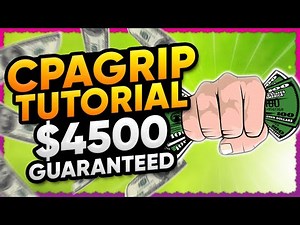 CPAGRIP Tutorial $4500 Guaranteed (CPA Marketing For Beginners) | Shelly Hopkins