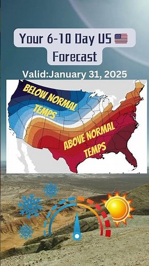 6-10 Day Weather Forecast: US Temperatures & Rain Outlook 🌦️