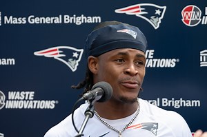 “Pop” Douglas? Patriots WR reveals the story behind the name