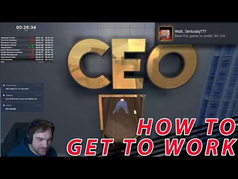 Get To Work Speedrun SUB 30 Achievement. Easy skips only.