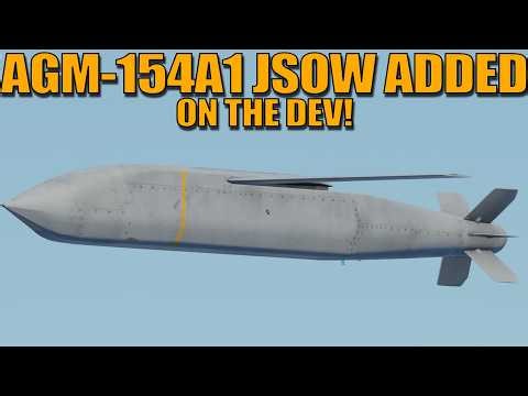 AGM-154A1 JSOW ADDED to the DEV! NEW GLIDE BOMB with a massive range? - War Thunder