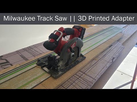 Milwaukee Tack Saw || DIY Track Saw || raaz design