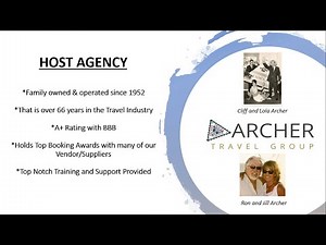 The History of Archer Travel | 75+ Years of Excellence & Evolution Travel Host Agency