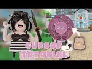 How to make your own custom cursor for roblox? Custom cursor tutorial! | ROBLOX