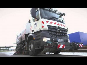 Die Straßen- und Flächenreinigung der FFR