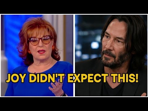 Keanu Reeves SHUTS DOWN Joy Behar Live On The View | Heated Debate Leaves Audience Speechless