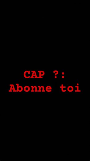 CAP ou pas cap #music