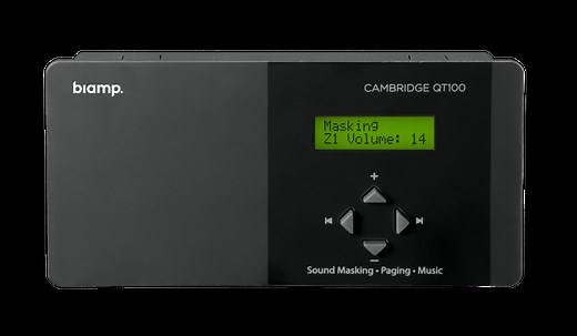 Qt® 100 Sound Masking | Sound Masking from Biamp