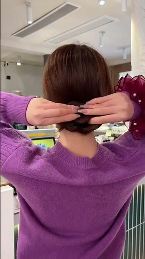 Nice simple style but very beautiful\\Beautiful Hairstyles/Amazing Hair Transformations