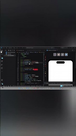 Vscode Mobile Live Preview Extension