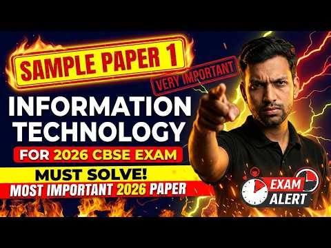 IT 402 Sample Paper 1 | Class 10 CBSE | Most Important Questions with Answers