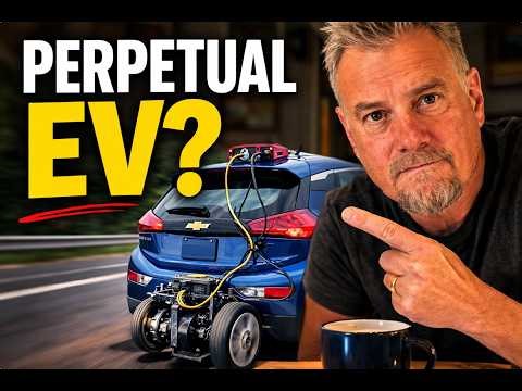 Can You Charge an EV While Driving? The Physics Says No