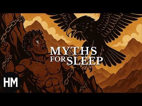The Titan Who Gave Fire to Mankind | Prometheus Unbound | Boring Greek Myths For Sleep