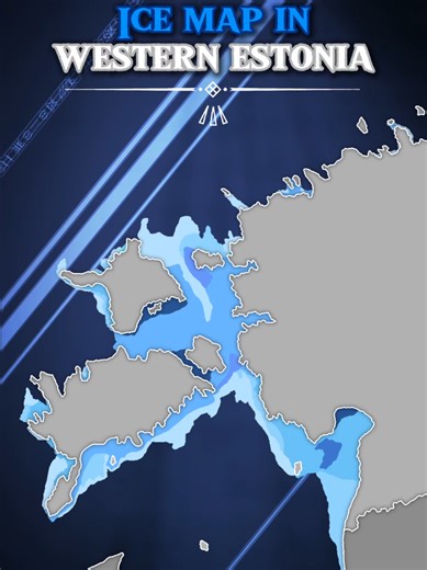 Holy W mep🥹🥹 | Also what happened to the lines in the bg 😭 #estonia #map #winter #ice #eesti