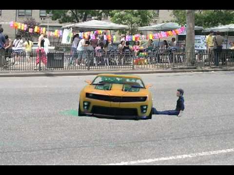 Bumblebee Meets Wall E (Stop-Motion)
