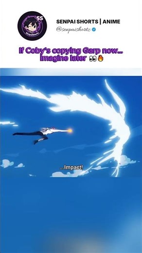 Coby Just Copied Garp’s Move… Casually 😳🔥 #onepiece #anime #animefans #animeaddicts